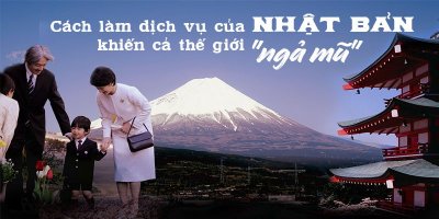 CÁCH LÀM DỊCH VỤ ĐỈNH CAO CỦA NGƯỜI NHẬT 